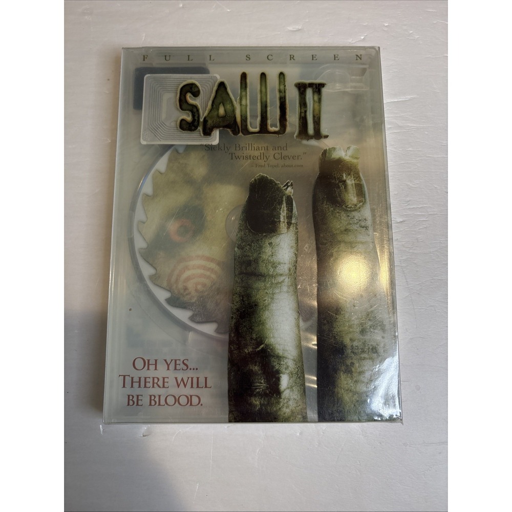 Saw 2 DVD Full Screen Lionsgate Horror Movie New Sealed 2005 Darren Lynn Bousman